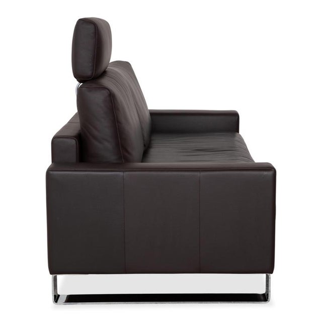 Vida Two-Seater Leather Sofa from Rolf Benz For Sale - Image 12 of 15