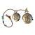 Mid-20th Century Indian Brass Hindu Deity Hanging Bells - Pair For Sale
