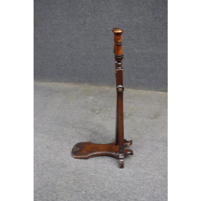 Rare Antique Victorian Ebonized Walnut Boot Jack For Sale - Image 15 of 15