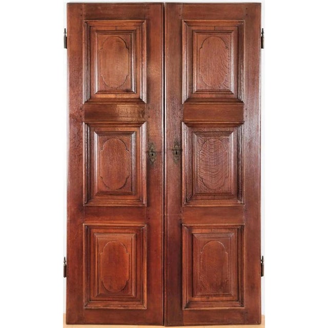 Antique 18th Century Oak Door For Sale - Image 4 of 11