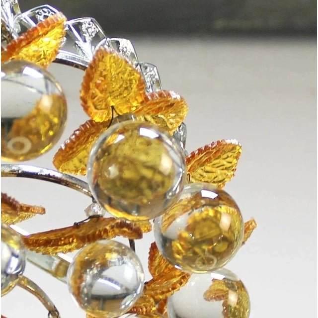 Ceiling Lamp in Glass, 1960s, in Very Good conditions. Designed 1960 to 1969 European Plug (up to 250V).The wiring of this...