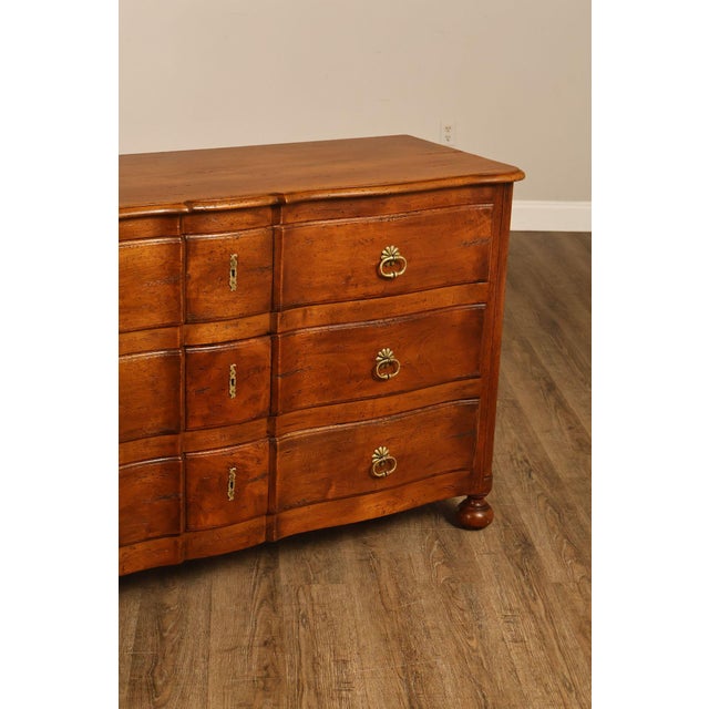 Don Ruseau Custom Continental Style Walnut Chest Of Drawers For Sale - Image 9 of 18