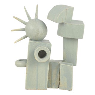 Christina Muff, Cubist Sculpture, 2025, Stoneware For Sale
