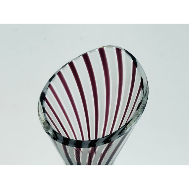 Glass Art Vase by Prof. Aloys F. Gangkofner for Hessenglas, Germany, 1950s For Sale - Image 11 of 15