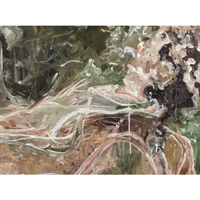 2020s Kristi Haines Herman “Too Late, Too Much” Contemporary Gestural Abstract Expressionist Painting, 2024 For Sale - Image 5 of 10