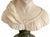 1930s French Neoclassical Marble Bust on Marble Base For Sale - Image 5 of 6