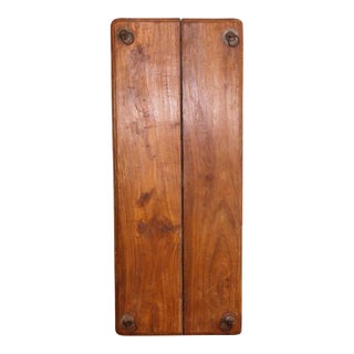 Vintage Rustic Teak Swing Plank For Sale