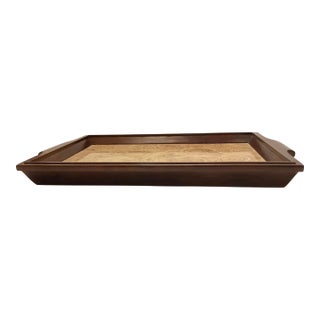 Henredon Modern Fossil Stone Tray For Sale