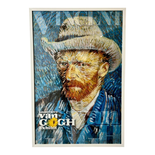 Vincent Van Gogh Immersive Exhibition Original Poster , Framed 2021 For Sale
