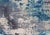 Vintage Rug in Modern Design in Shades of Blue, Gray, and Ivory 9'8 X 14'2 For Sale - Image 9 of 13