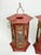 Pair of Asian Hand Carved Wooden Lanterns For Sale In New York - Image 6 of 10