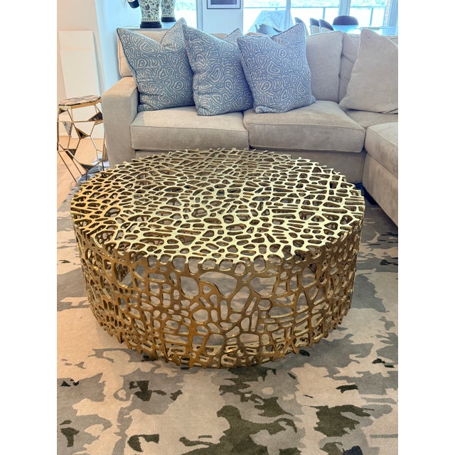 Ironies Una Cocktail Table by Ironies For Sale - Image 4 of 5