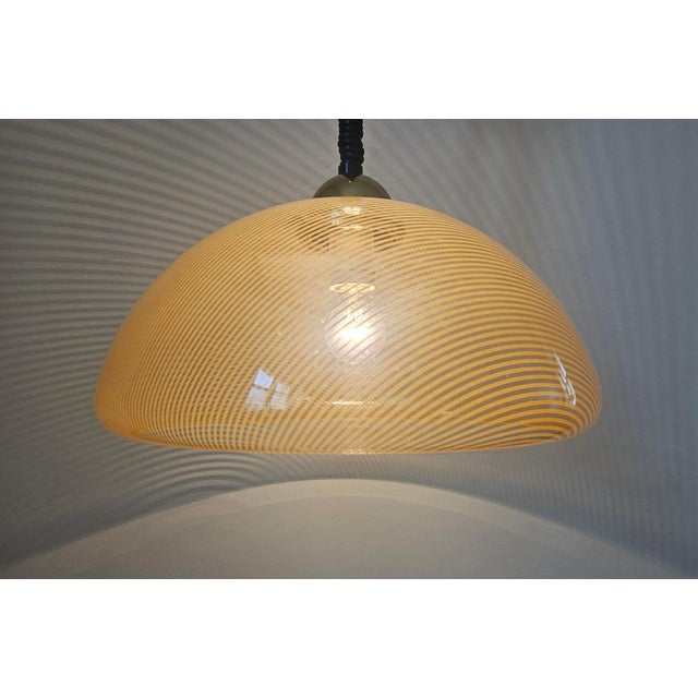 Mid-Century Pendant by Luigi Massoni for Guzzini, Italy, 1970s For Sale - Image 12 of 14