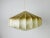 A cocoon pendant lamp made by friedel wauer in germany in the 1960s. The hanging lamp has a design similar to the...