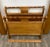 Traditional Vintage Twin Size Tiger Oak Sleigh Bed For Sale - Image 3 of 11