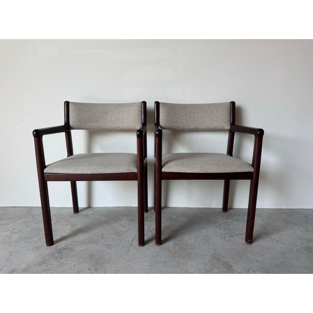 Mid-Century Danish Modern j.l. Møller–Højbjerg Rosewood Dining Chairs – Set of 6, Denmark For Sale - Image 9 of 12