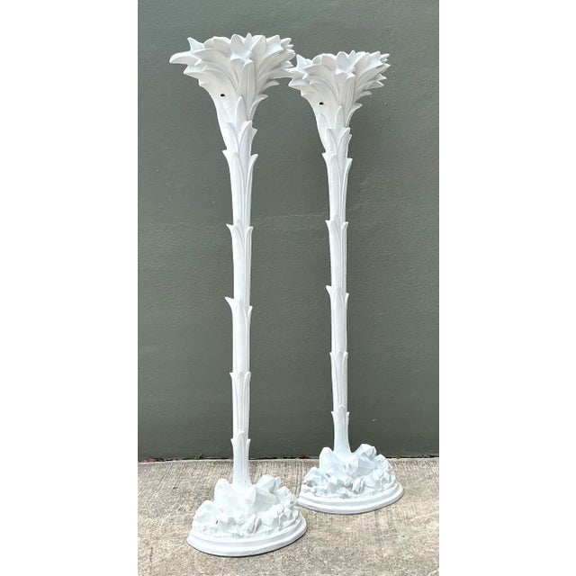 These magnificent floor lamps are a masterclass in Surrealist Regency design, heavily inspired by the iconic sculptural...