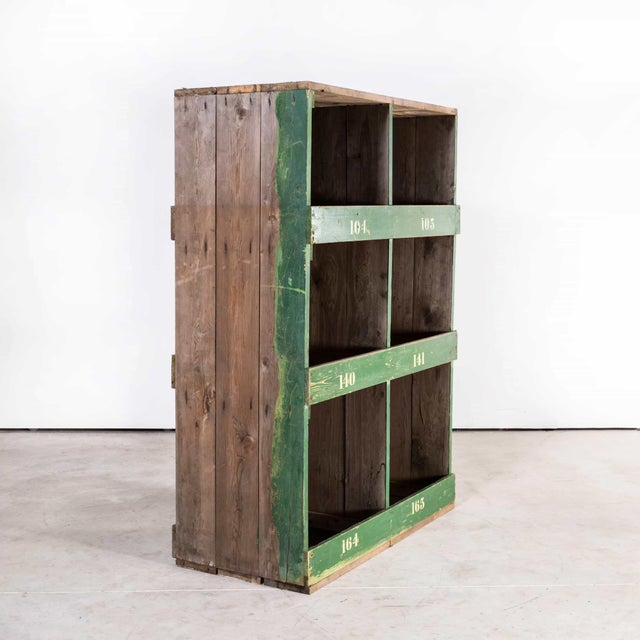 Vintage Victorian Pigeon Shelving Unit, 1920s For Sale - Image 9 of 10