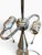 Pacific Coast Lighting Metal & Crystal Column Table Lamp For Sale - Image 4 of 5