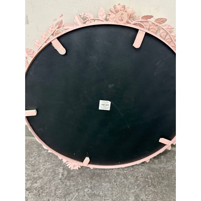 Crate & Barrel Flower Crown Wall Mirror For Sale - Image 11 of 12