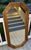 Tan Pair of Faux Bamboo Octagonal Mirrors — 48” Tall Pair For Sale - Image 8 of 12