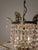 Vintage Crystal and Brass Cascading Chandelier, 1960s For Sale - Image 6 of 7