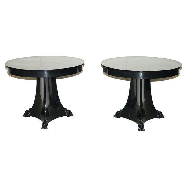 Brook Street Gueridon Round Centre Tables from Ralph Lauren, Set of 2 For Sale - Image 16 of 16