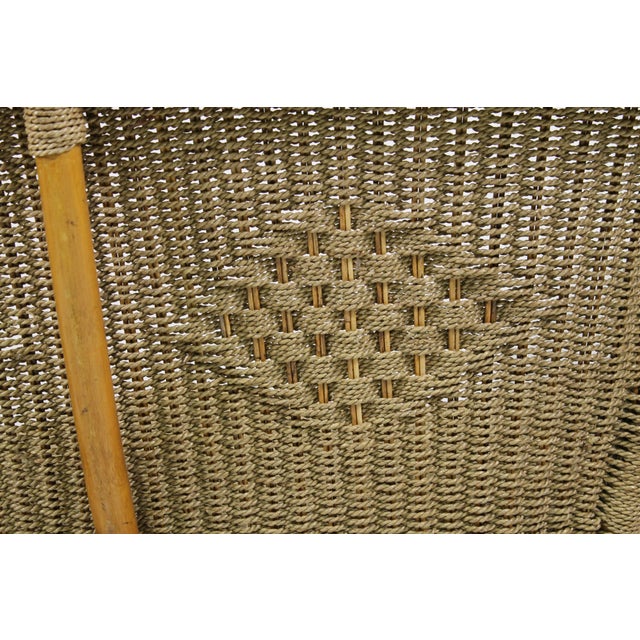 Vintage Bamboo Sofa, 1960s For Sale - Image 6 of 9