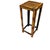 Late 20th Century Vintage Coastal Bamboo Plant Stand Pedestal For Sale - Image 5 of 5