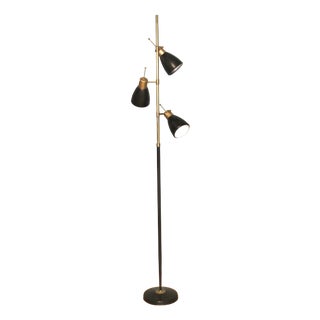 French Three-Light Floor Lamp from Monix, 1950s For Sale