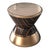 "L'uovo" Side Table With Bronze, Handmade For Sale - Image 4 of 4