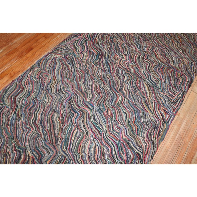 Late 20th Century American Hooked Rug For Sale - Image 9 of 18