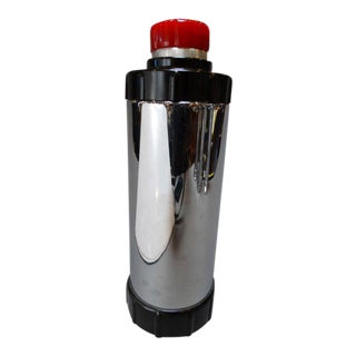 Mid 20th Century Stainless Cocktail Shaker Thermos For Sale