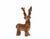 Terracotta Deer Sculptures from Sirio Pellegrini, 1960s, Set of 7 For Sale - Image 4 of 6
