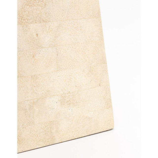 Maitland Smith Style Tessellated Stone Obelisk For Sale - Image 4 of 5