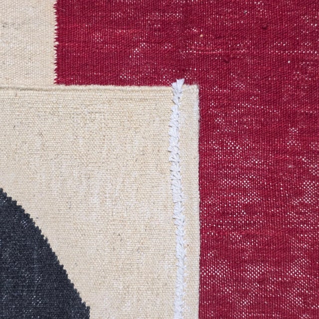 Hand-Woven Art Tapestry After Alexander Calder "Ice Rink" Aubusson Style Design For Sale - Image 6 of 8