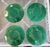 Ceramic Antique 19th Century Minton Majolica Green Leaf Basketweave Plates - Set of 4 For Sale - Image 7 of 16