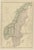 Antique map titled 'Sweden and Norway'. Original antique map of Sweden and Norway. This map originates from ‘The Imperial...