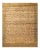 Vintage Traditional Hand Knotted Wool Area Rug, Olive - 7'10" X 9'10" For Sale - Image 9 of 9