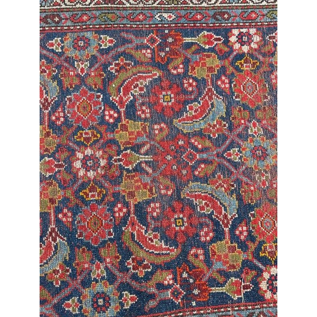 19th Century Antique Long Kurdish Runner Rug, 1800s For Sale - Image 5 of 18