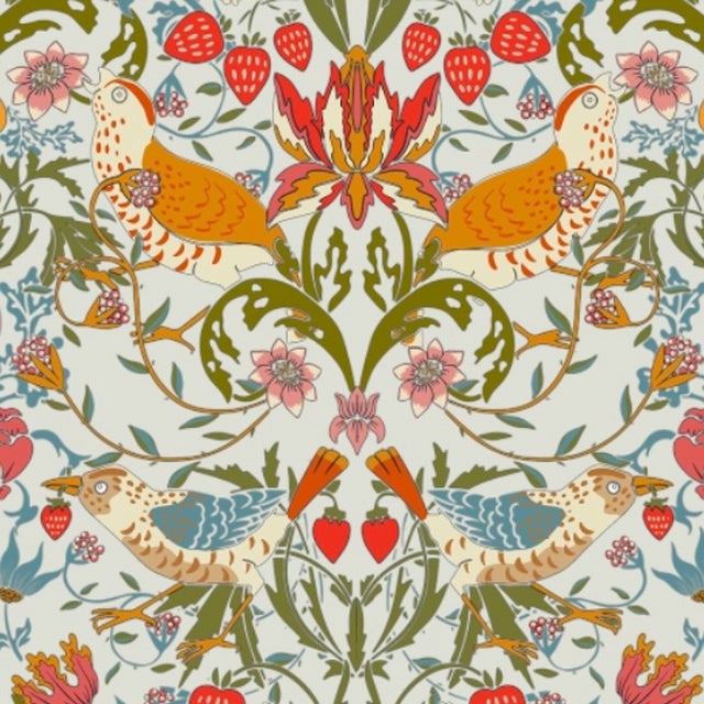 The Strawberry Thief design by William Morris is one of his most iconic and celebrated patterns, showcasing his love for...
