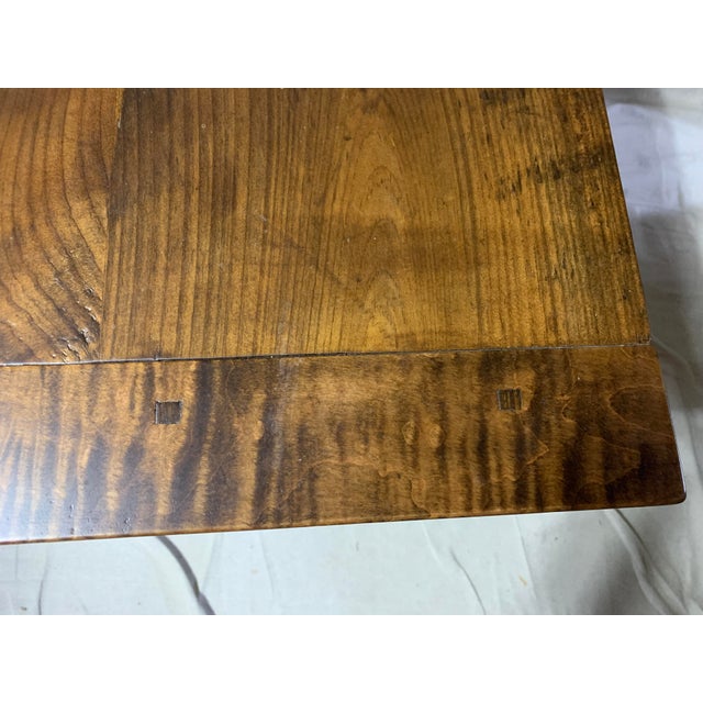 Dark Walnut Tavern or Farm Table For Sale - Image 9 of 9