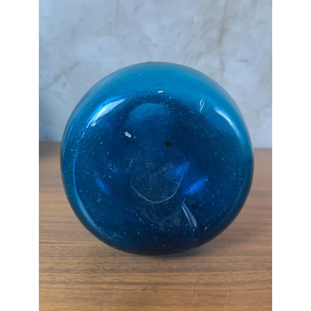 Blue Spiral Vases, 1890s For Sale - Image 9 of 14