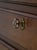 Brown Hickory Chair Burl Wood Banded Silver Chest For Sale - Image 8 of 16