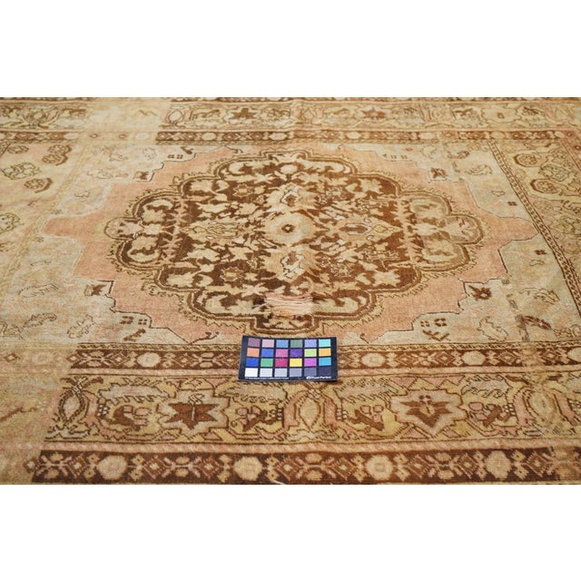Vintage Turkish Rug 4'6'' X 6'5'' For Sale - Image 10 of 12