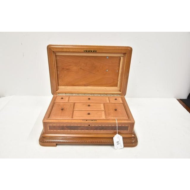 Large hand Made Cuban Cigar Humidor . LARGE HAND MADE PARQUETRY INLAID WOOD CIGAR HUMIDOR WITH COMPARTMENTS ; STAMPED ON...