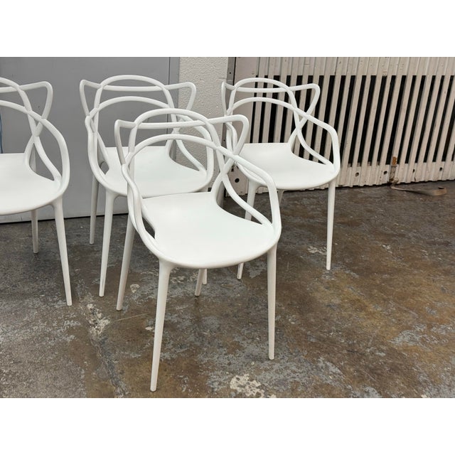 1990s In the Style of Kartell Masters Dining Chairs, Set of Four For Sale - Image 5 of 12
