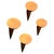 Italian Lancia Wall Sconces in Brass and Opaline Glass from Stilux Milano, 1960s,Set of 4 For Sale - Image 13 of 13