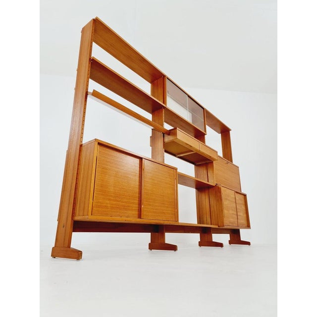 Danish Teak Room Divider from L CHR Larsen & Søn, 1960s For Sale - Image 10 of 11