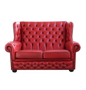 2-Seater Leather Sofa, 1960s